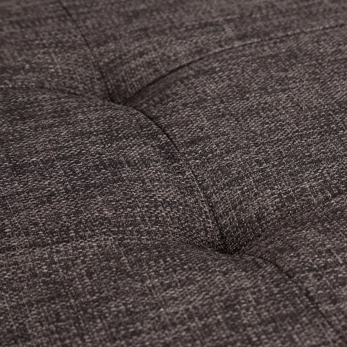 Relaxdays Pouf con Contenitore XL, Cassapanca con Coperchio, Panca Pieghevole, Sgabello Poggiapiedi, 36x76x38 cm,Marrone
