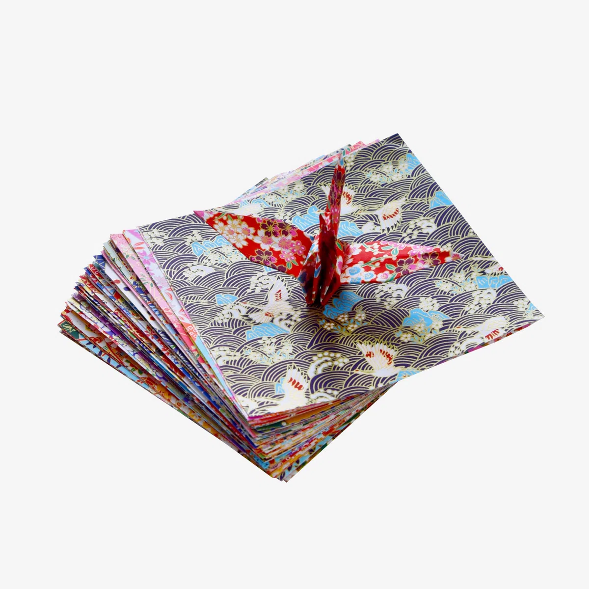 50 fogli di carta per origami Yuzen Washi con diversi motivi, stampa giapponese, 15,2 x 15,2 cm, per decorazioni di nozze, disegni giapponesi, motivi misti per origami, scrapbooking, regali fai da te