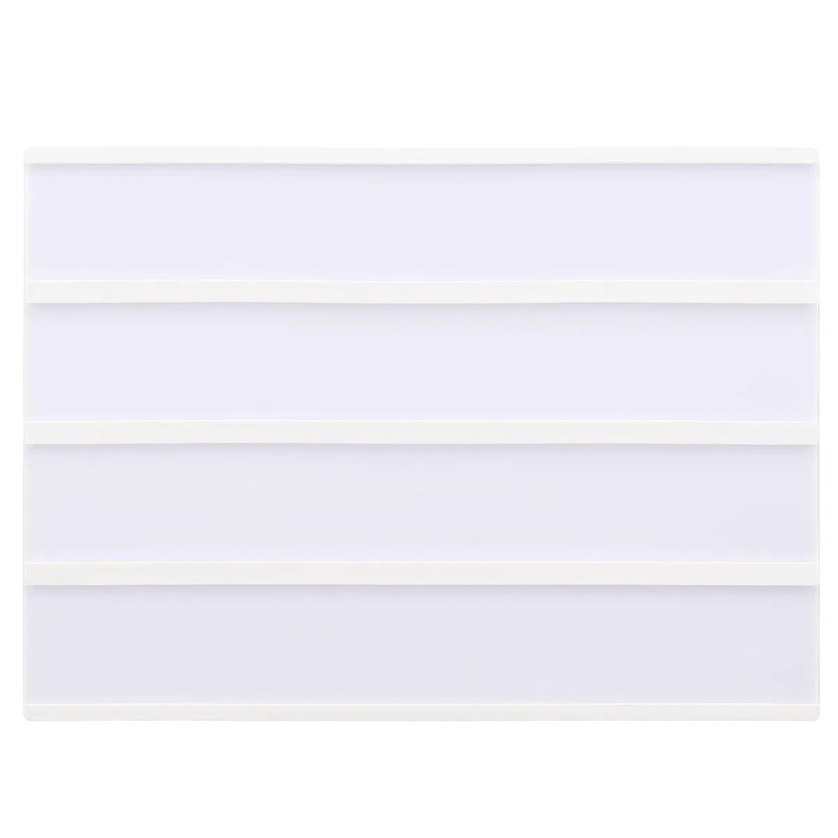 Vaessen Creative Scatola luminosa formato A3 con 85 simboli, bianco