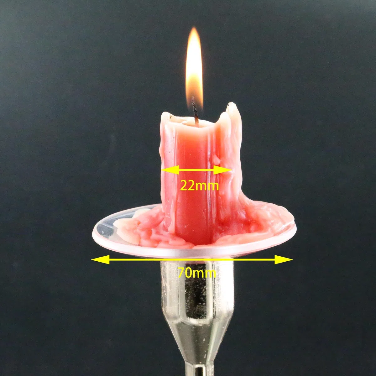 LYFOOHEART Set di 10 gocce in vetro temperato con luffa per la pulizia