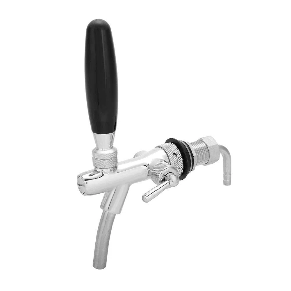 G5 / 8 Spillatori Per Birra,Rubinetto Per Birra Regolabile,Rubinetto Della Birra Del Rubinetto Della Birra per Bar,Hotel,Ristoranti,Casa(Argento)