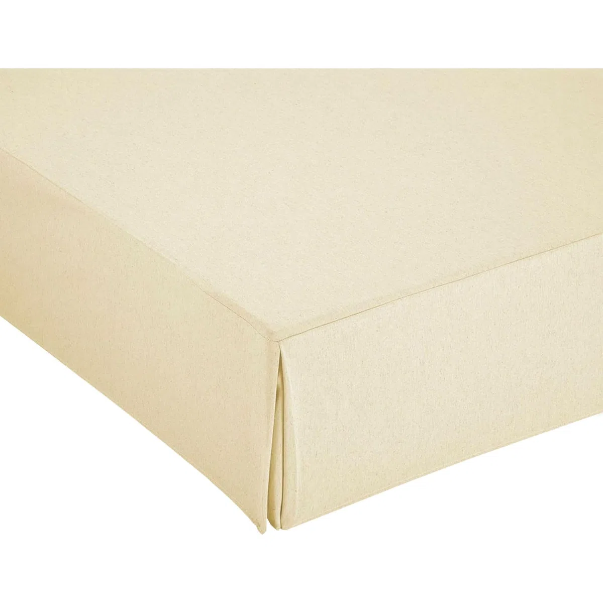 ECOMMERC3 | Fodera per struttura letto da 160 dimensioni per lettino da 160 x 190/200 cm - Copriletto beige vestibilità antiscivolo e traspirante 100% Made in Spain