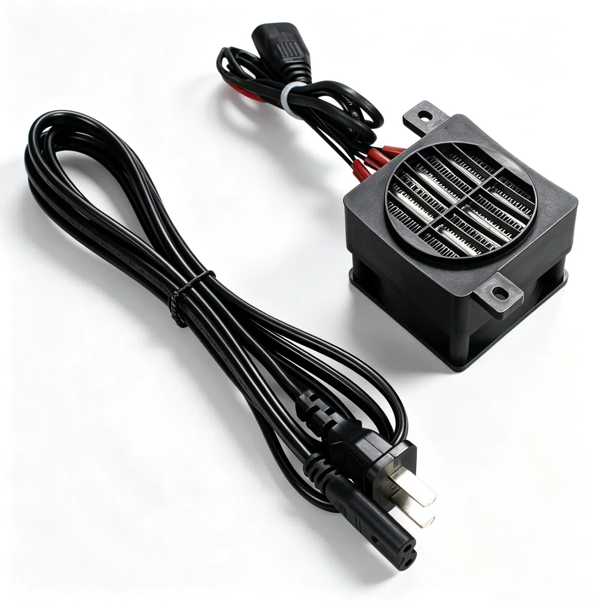PTC, riscaldamento ad aria, 220 V, 100 W, PTC, con cavo di alimentazione, temperatura costante, riscaldamento elettrico in ceramica con ventola per umidificatore, stampante 3D, PTCYIDU