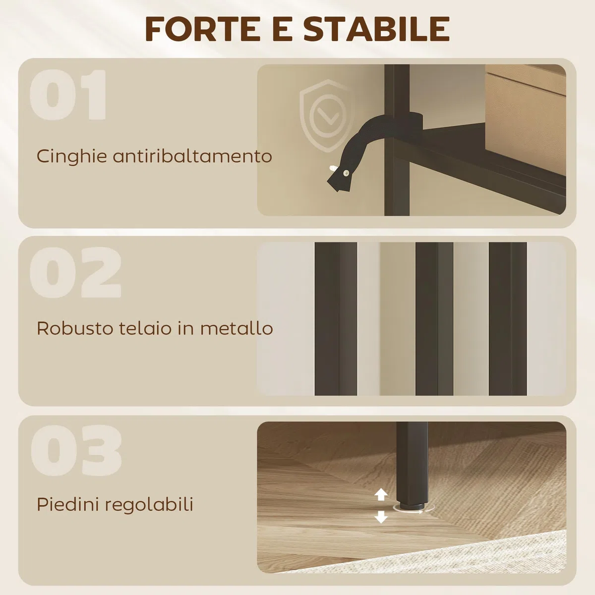 HOMCOM Consolle Ingresso con Ripiani, Tavolo Consolle in Metallo, Tavolino Ingresso per Camera da Letto, 55x30x85 cm, Nero