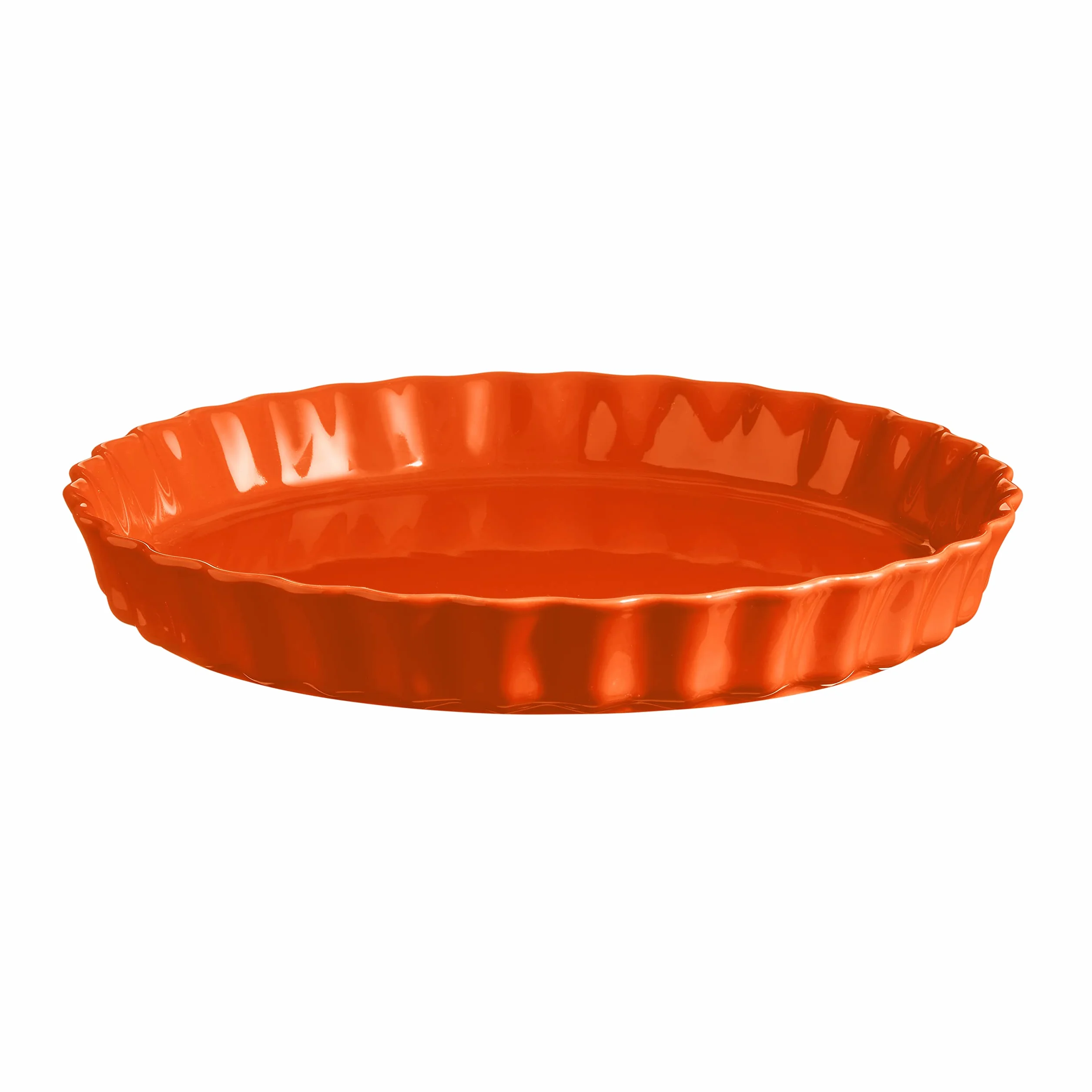 Emile Henry EH766031 - Piatto per torta 31 cm, in ceramica Toscana