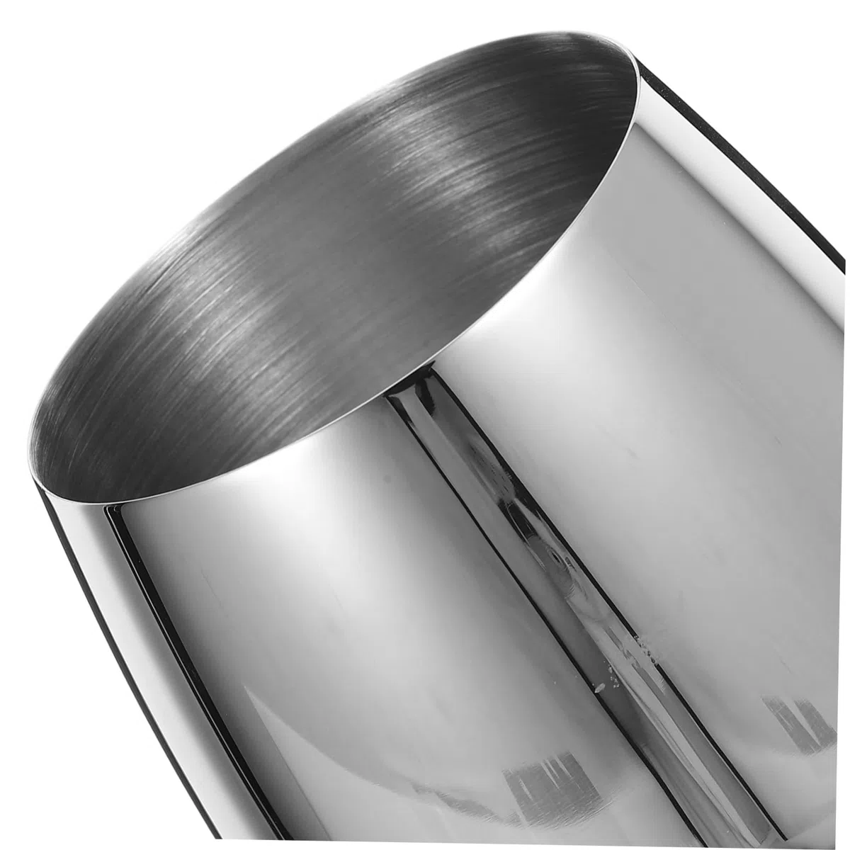 Ciieeo Calici da Vino Portatili in Acciaio Inox 18 Oz/500 Ml Dorati Infrangibili per Picnic Campeggio Feste Set 2 Pezzi