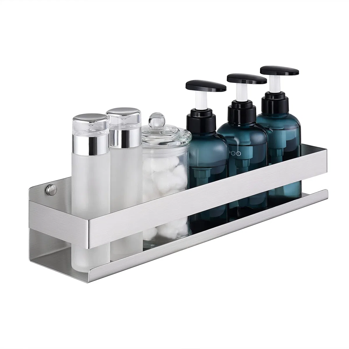 KES Mensola Doccia Mensola Bagno Acciaio Inox 40CM Cestino Doccia Mensole per Doccia Spazzolata Parete, BSC205S40B-2
