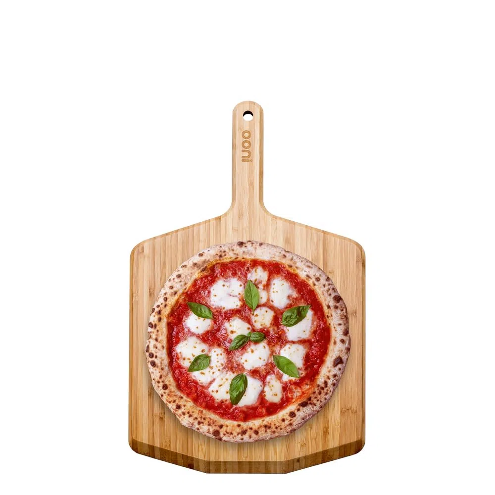 Ooni Pala per pizza in bambù da 30 cm – Tagliere da portata – Vassoio per pizza in legno – Pala per pizza – Ooni Accessori