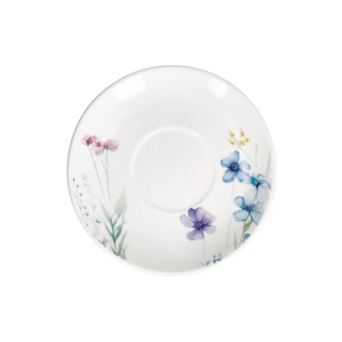 Tognana Florenne, confezione 6 tazze caffè con piatto, New Bone China, multicolor