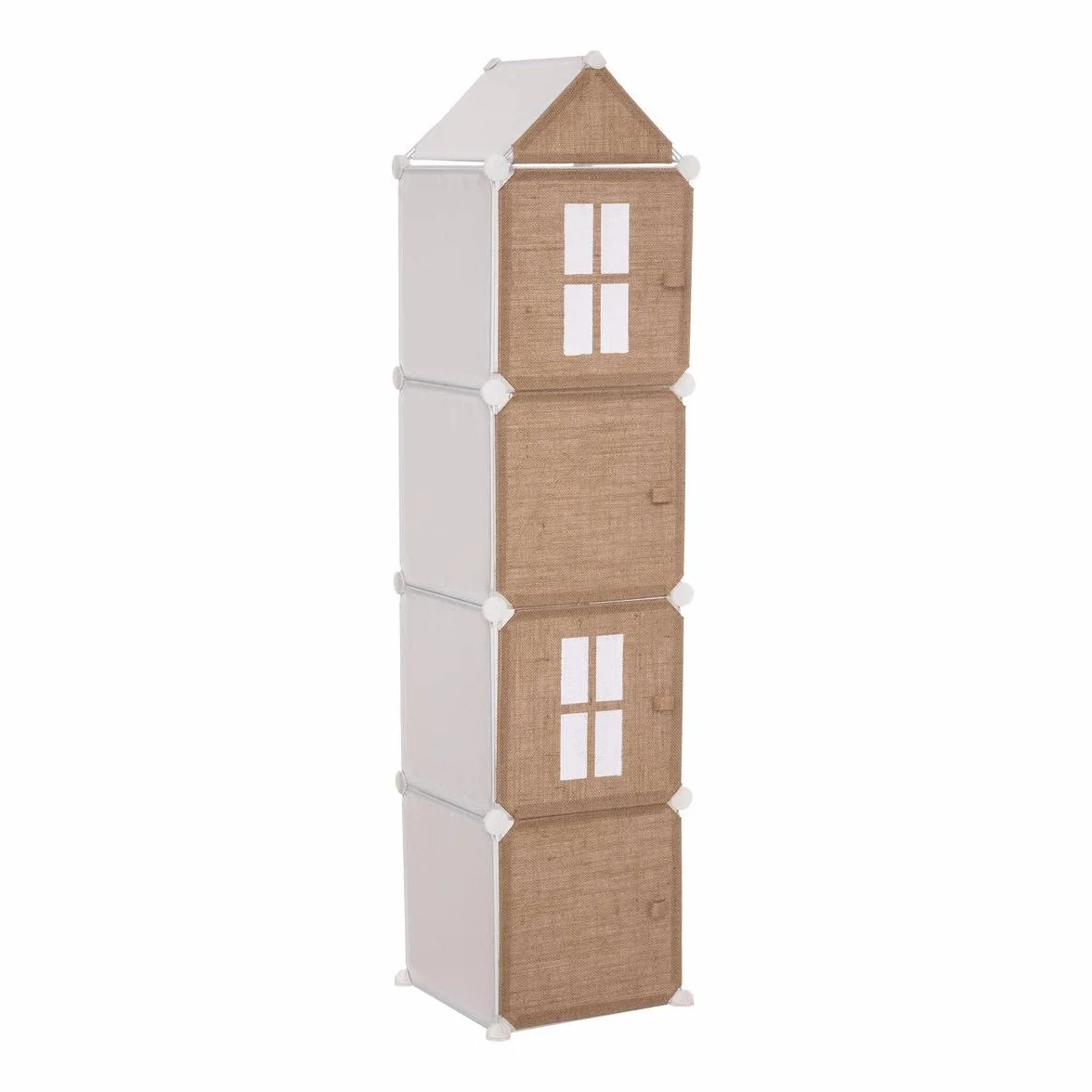 ATMOSPHERA CREATEUR D'INTERIEUR - Contenitore per Bambini Colonna in Juta 34x140cm