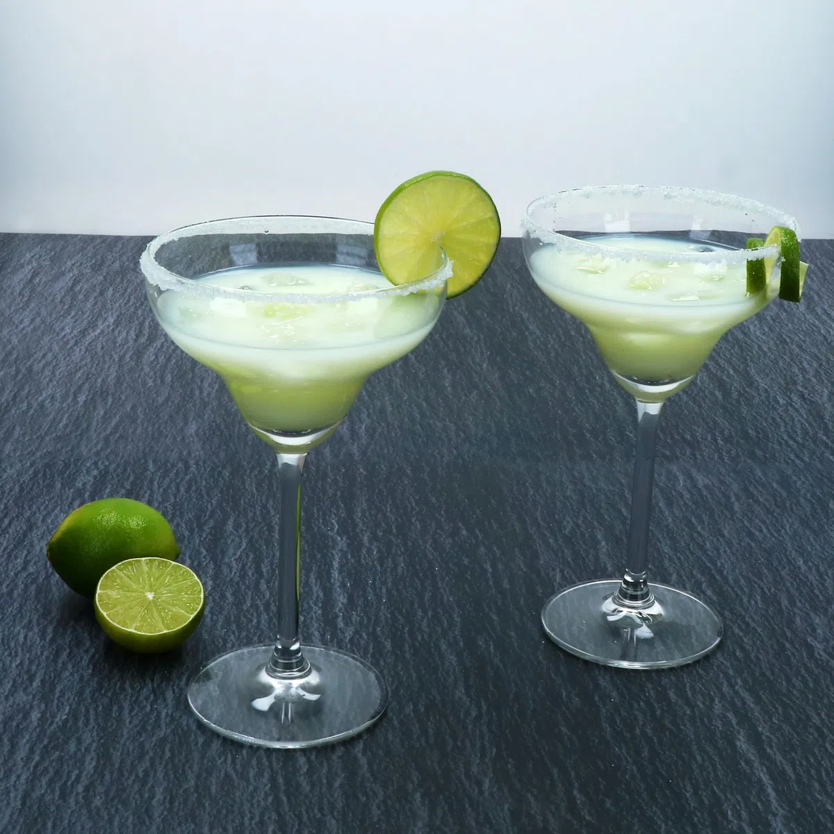 MamboCat Set di 6 bicchieri Margarita I 150 ml, altezza 18 cm, per 6 persone, bicchieri trasparenti per bevande congelate, Daiquiri & Co. I bicchieri trasparenti per casa, feste e Co