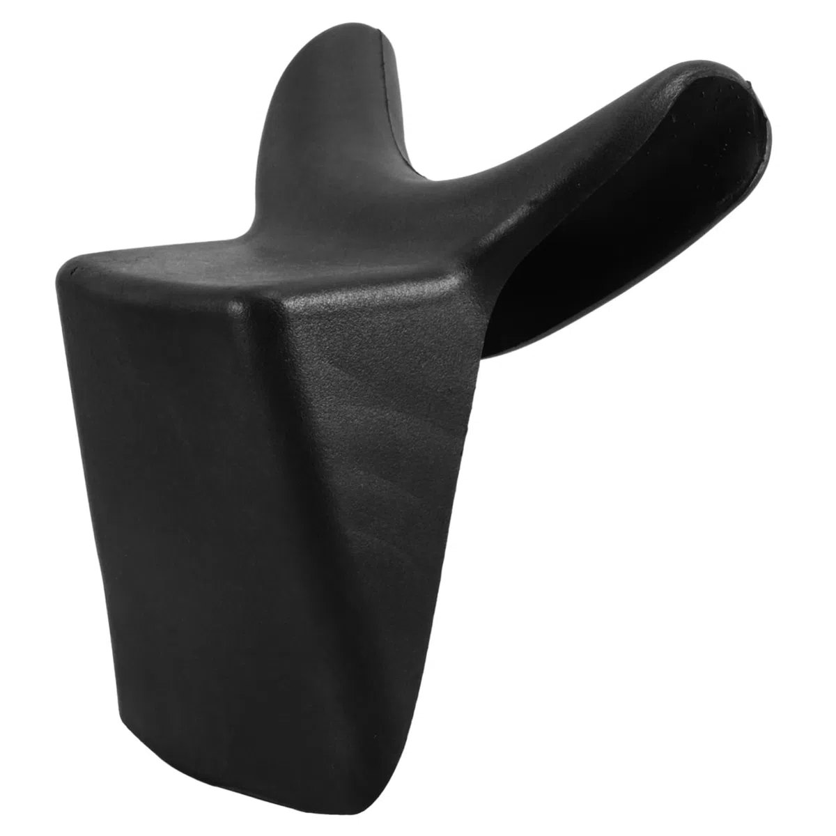 Cuscino per Collo Shampoo Ergonomico e Antiscivolo in Pvc e Pu Nero a Forma di Corno, per Saloni Professionali e Barbieri, Comfort Lussuoso
