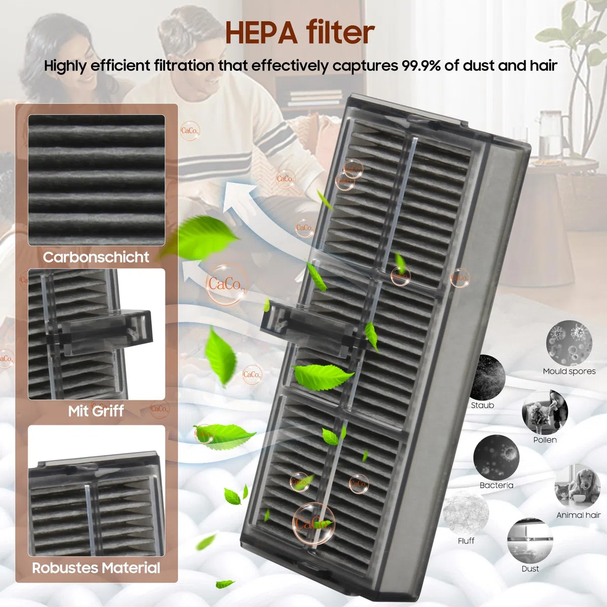 Accessori per Dreame L10s Pro Ultra Heat/L10s Ultra Gen 2/X30 Ultral/Mova E30 Ultra, Include 1 Spazzola Principale, 4 Spazzole Laterali, 4 Filtri, 4 Panni Mop, 6 Sacchetti a Vuoto, 1 Spazzola Piccola