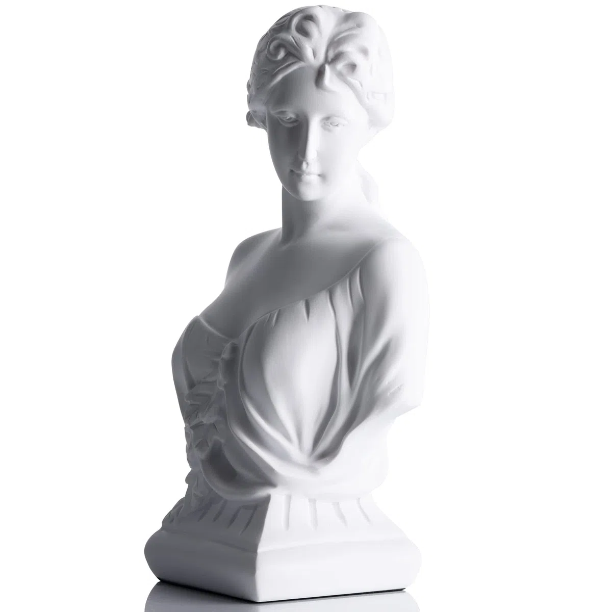 Statua Greca: Busto della Dea Afrodite - Antico Deco Romano Classico, Mitologia Greca, Regalo Decorativo per Soggiorno e Salotto