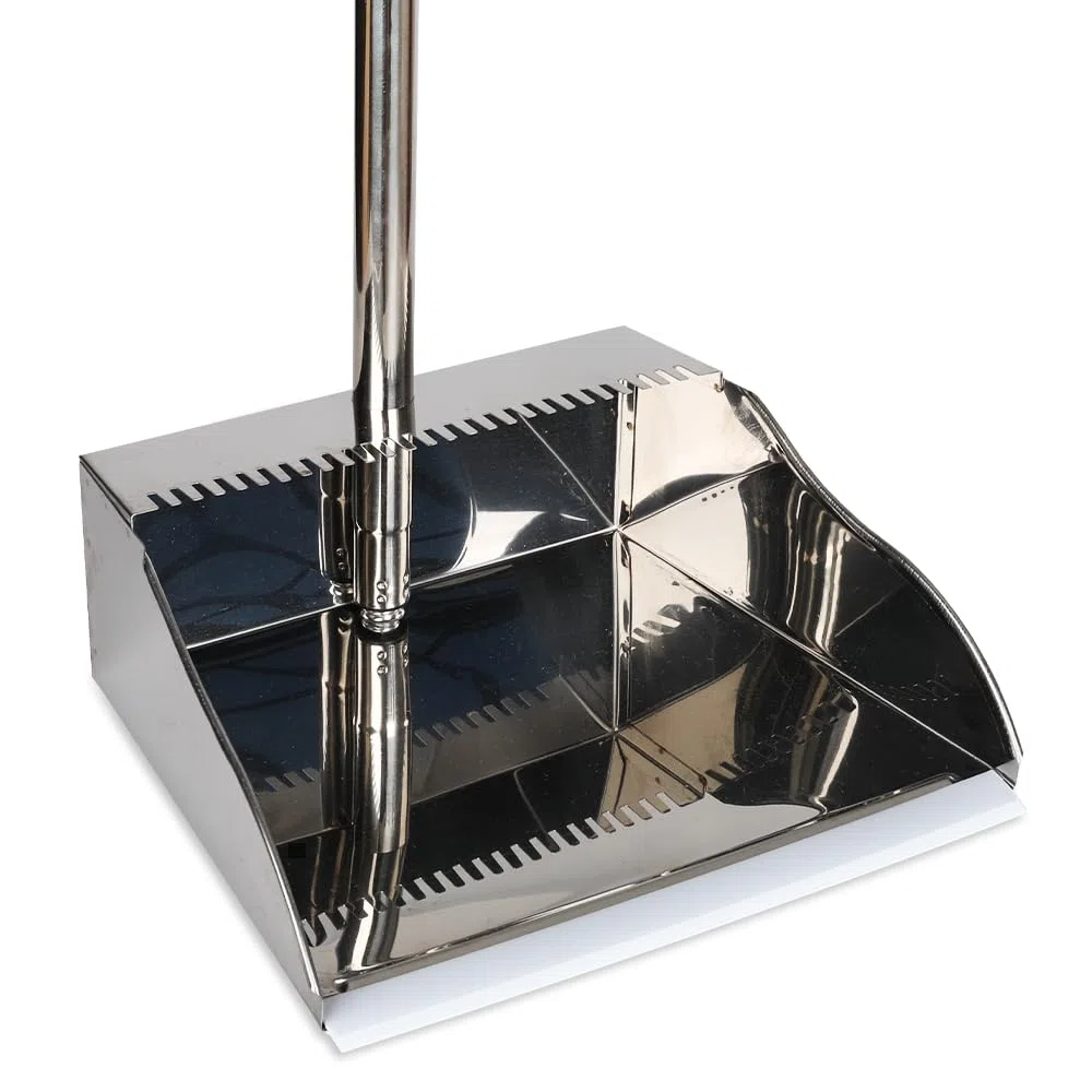 Paletta in acciaio inox con manico in metallo resistente paletta verticale