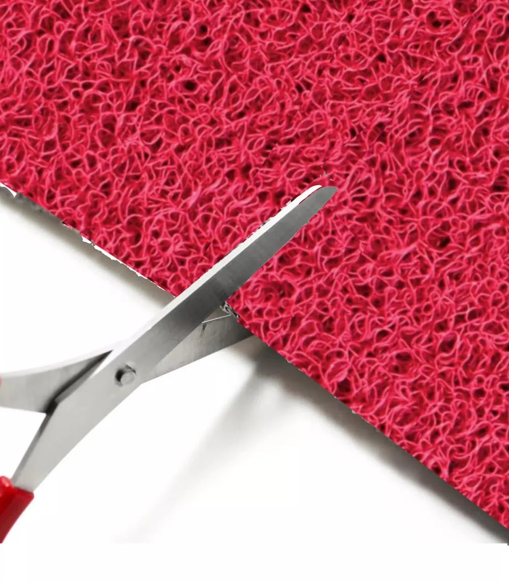 Generico TAPPETO PROFESSIONALE PVC ricciolo (specifico esterni ed incavi) altezza rotolo cm 120 spessore 15mm 5,9Kg/Mquadro CE N1907/2006 sostanze non potenzialmente pericolose (ROSSO, 60x100 Cm)
