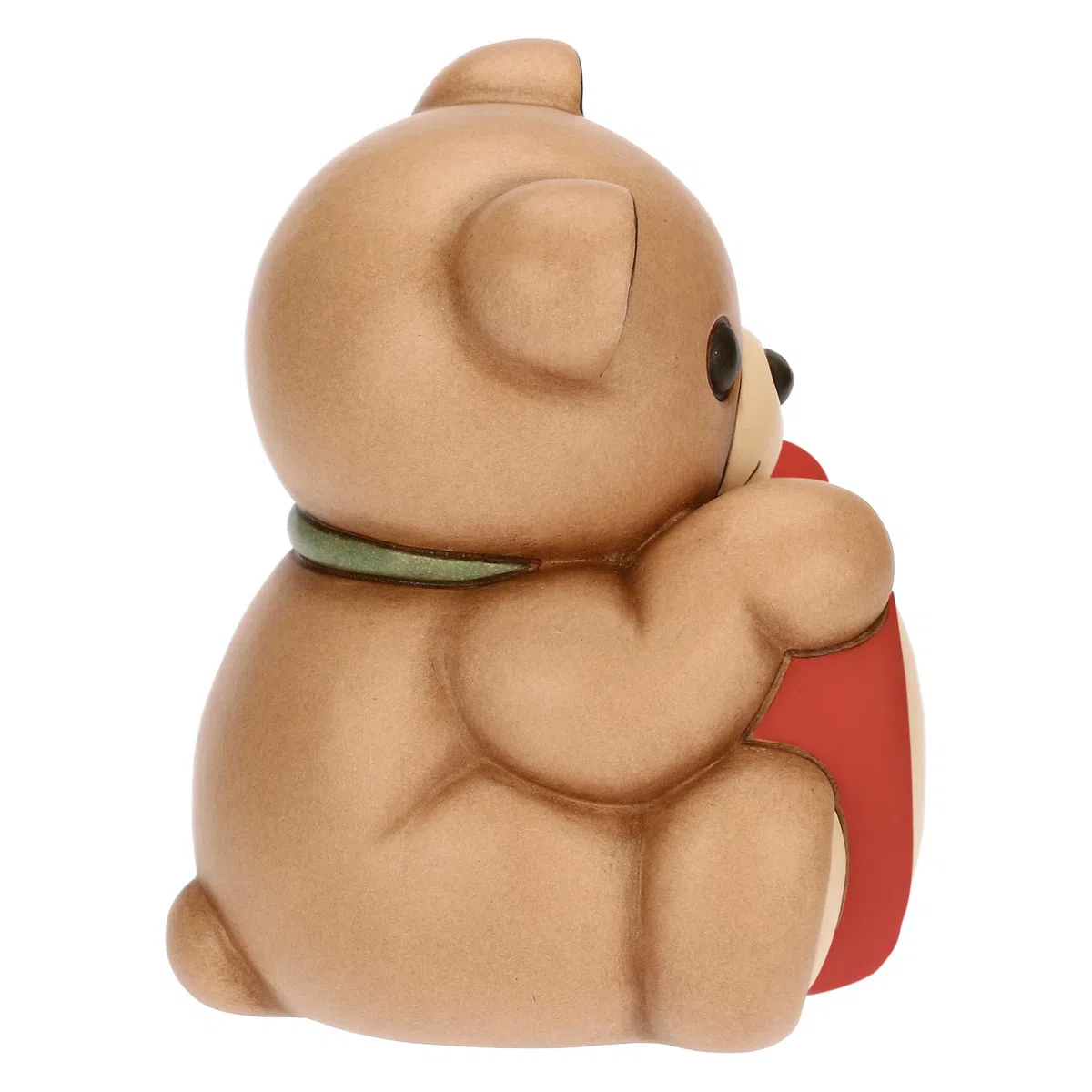 Thun Teddy con Cuore, Medio, Ceramica, Collezione Altro novità 2025, 8,9 x 8,7 x 10,9 cm