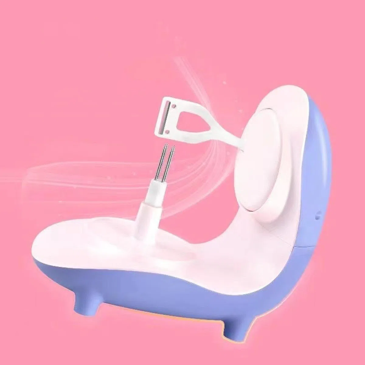 Baoblaze Pelapatate Elettrico per Frutta, utensile da Cucina per Uso Domestico, Multiuso, Portatile, Automatico, pelapatate, Macchina per sbucciare