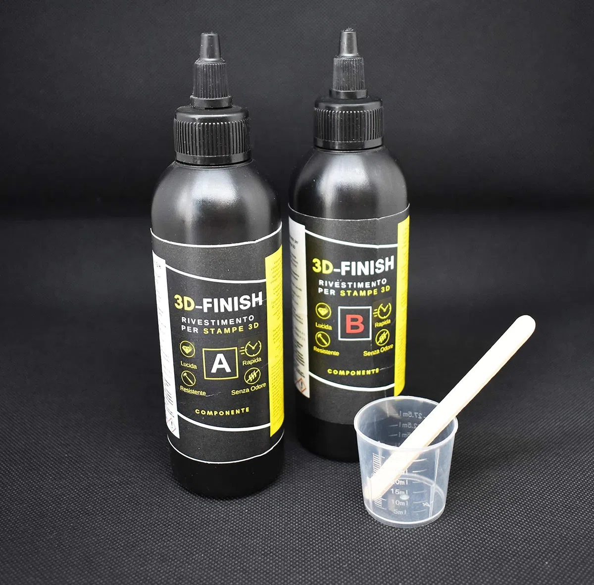 3D – Finish “Fast”: Rivestimento Post-Stampa per Levigatura e rifinitura di Stampe 3D - 370 ml