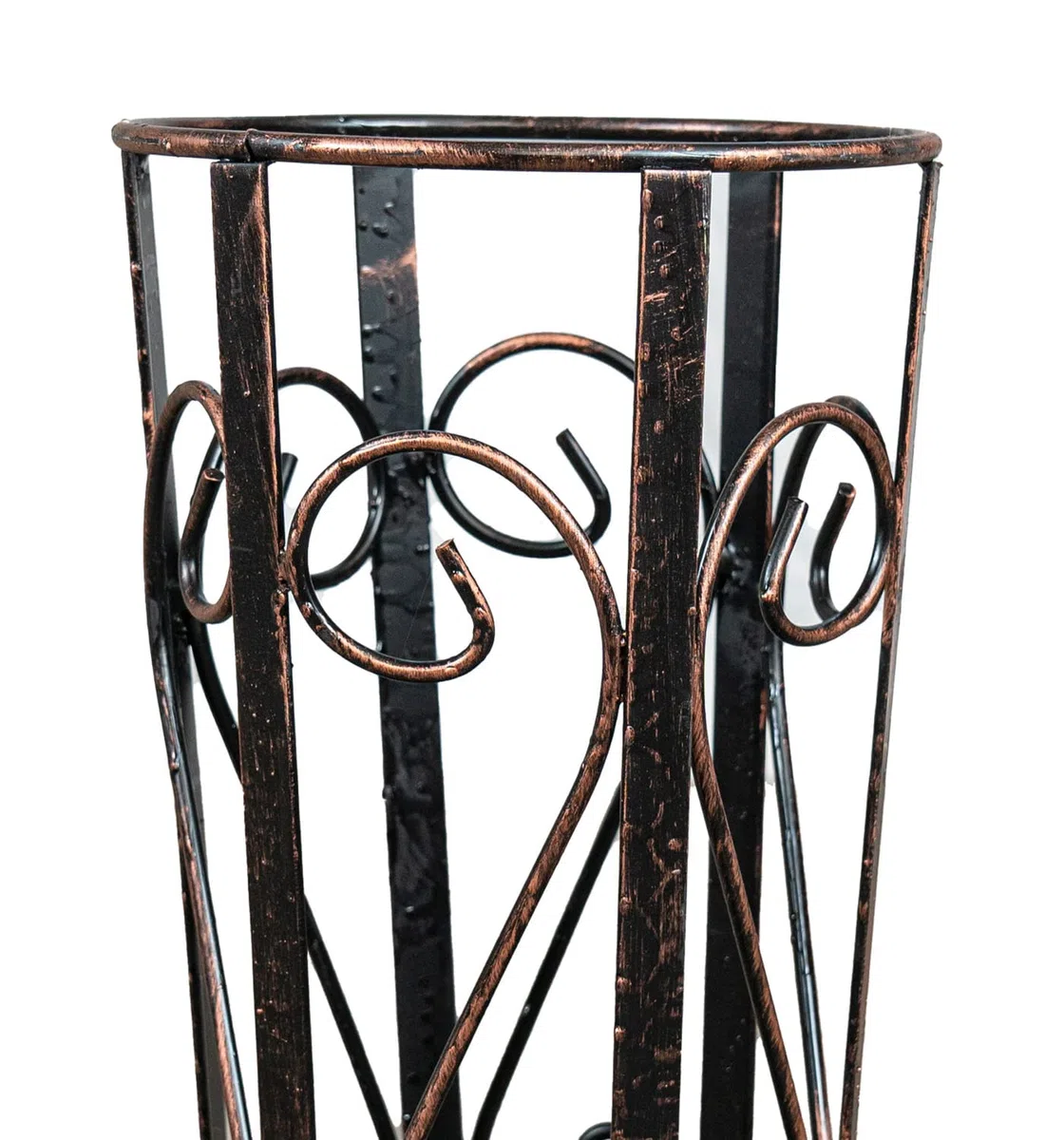 Arredo Stock Portaombrelli in ferro battuto, 50x25 cm