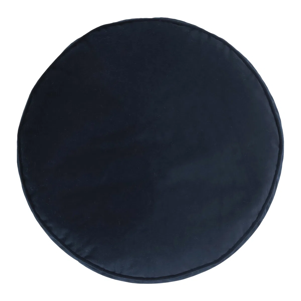 icon Milano Pouf Poggiapiedi, Blu Scuro, Velluto, Poltrona Sacco con Riempimento Incluso, Pouf Sacco, Camera da Letto, Soggiorno, Mobili Soggiorno