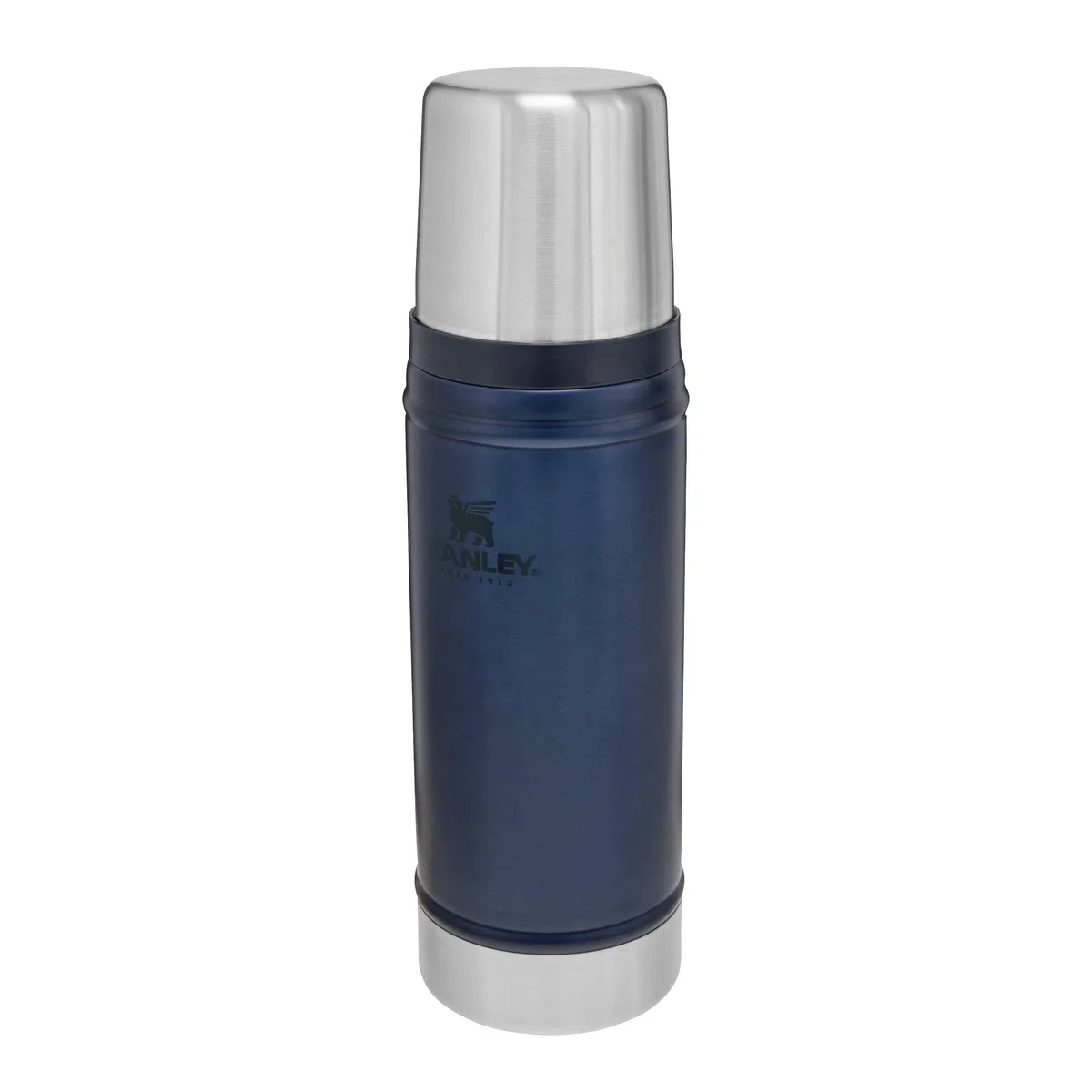 Stanley 1913 Classic Legendary Thermos - Mantiene La Temperatura 15 Ore (Caldo/Freddo) - Borraccia Termica 500Ml - Senza BPA - Acciaio Inox - Termos
