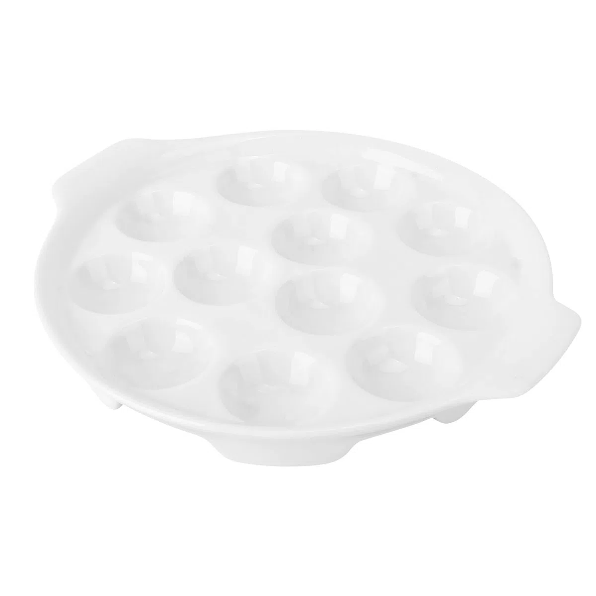 YARNOW 1pezzi Teglia da Forno Pirofila per Cucina Dimensioni Compatte Multipli Adatta per Servire Lumache Materiale Ceramico di Sicuro e Resistente Facile da Pulire