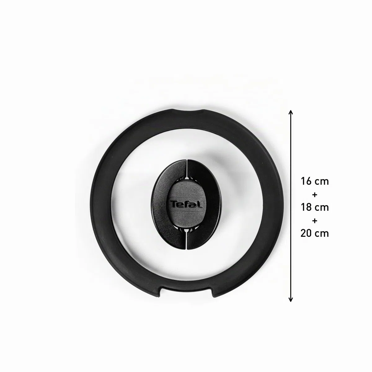 Tefal L9931012 - Coperchi in Vetro Diametro 16, 18 e 20 cm