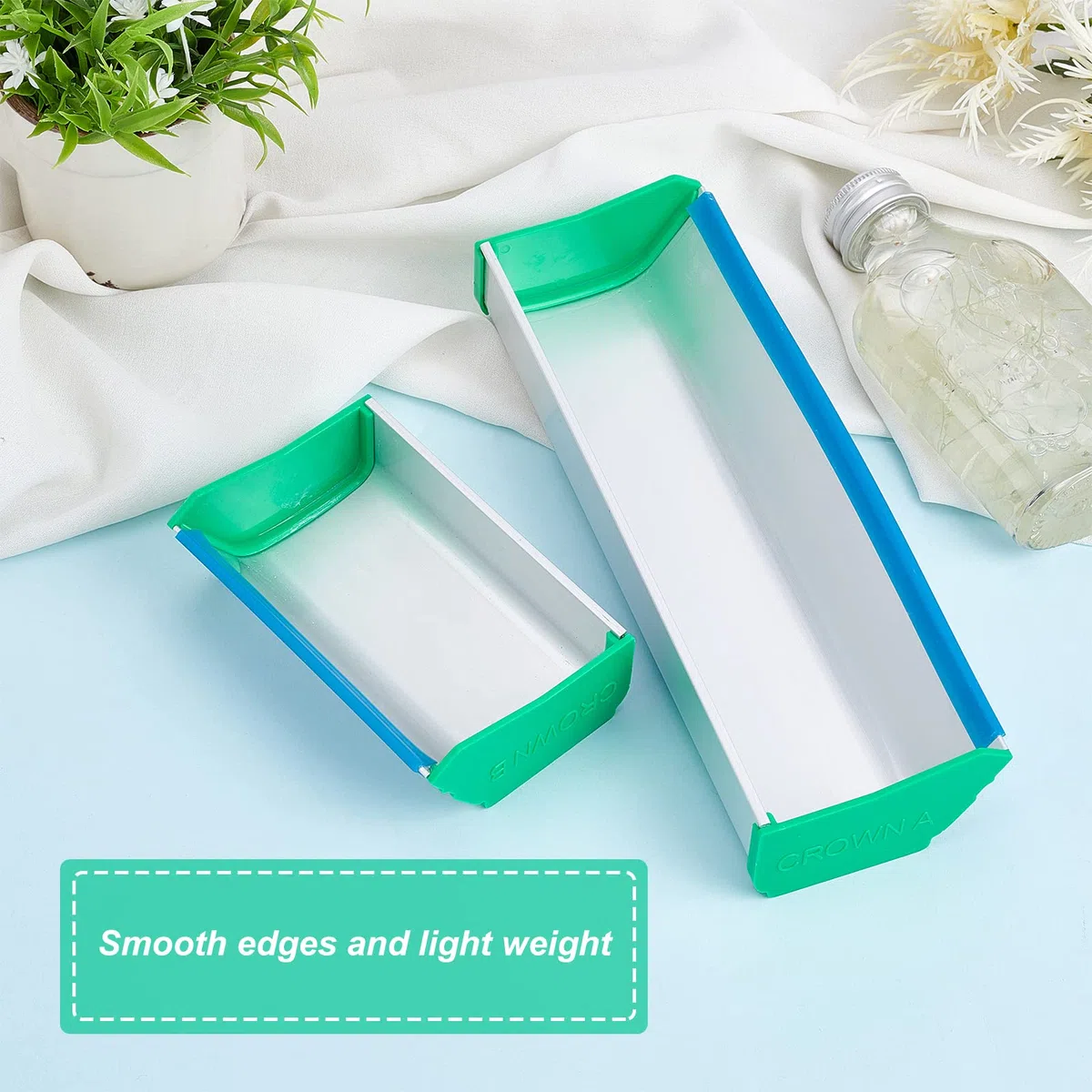 GORGECRAFT 2 Formati Emulsione Scoop Coater 4 Pollici 8 Pollici in Lega di Alluminio Dual Edge Rivestimento dello Schermo Scoop Strumento per La Serigrafia
