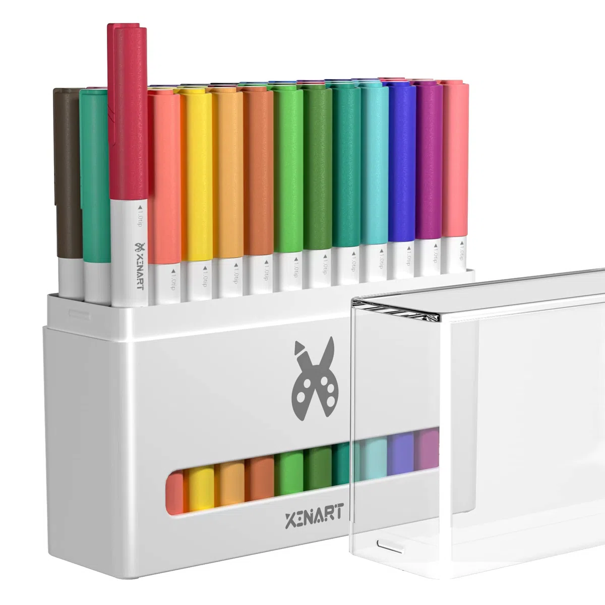 XINART Penne per Cricut Mug Press/Infusible Pins, Dualtip HeatPress Sublimation Penne complimento con Cricut Maker 3/Maker/Explore 3/Air 2/Air da 36 Pack (0,4 Tip & 1,0 Tip)