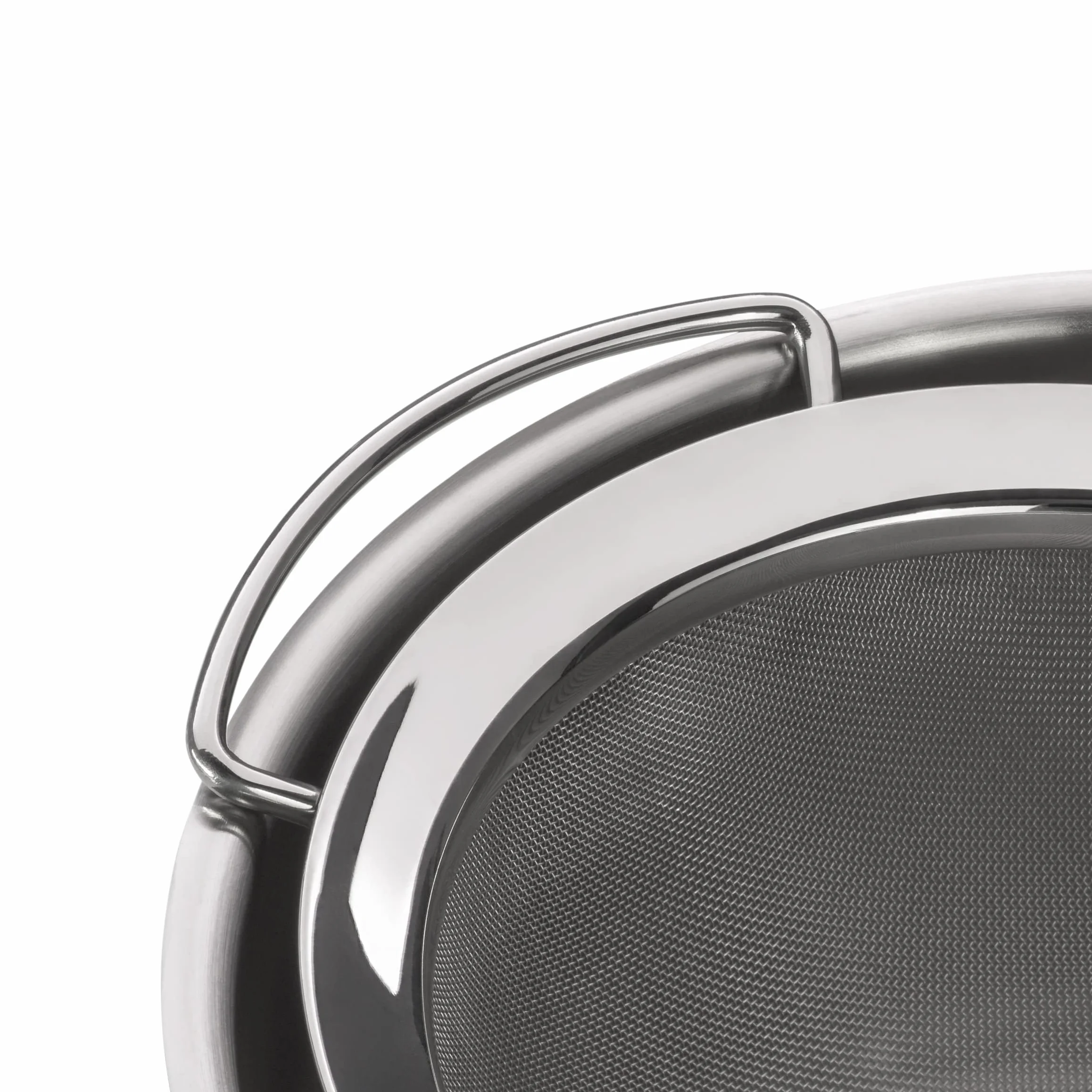 WMF Profi Plus - Colino da Cucina, 16 cm, con Rete Metallica, in Acciaio Inox Cromargan, parzialmente opacizzato, Lavabile in lavastoviglie