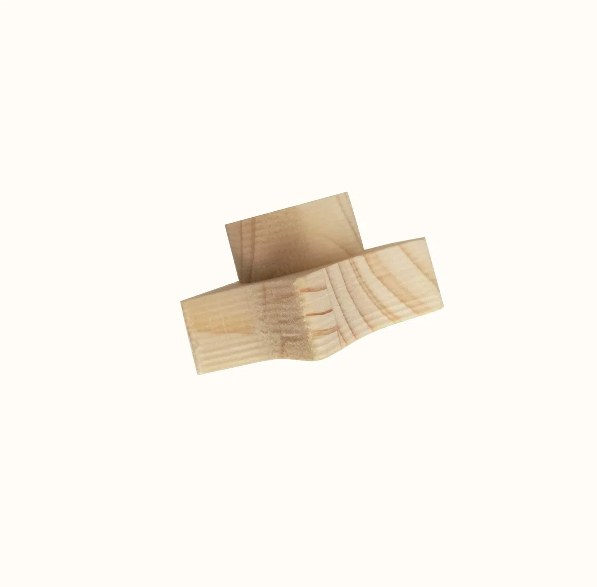 Pomello in Legno a Forma di Stella Set 3 Pezzi