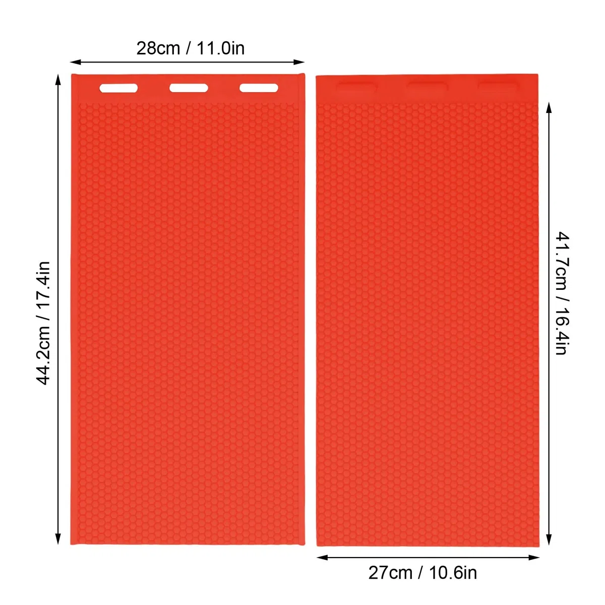 Acouto placas de panal de Cera de abejas, placas Base de Cera de Colmena de silicona de 5,4 mm para fabricación de velas de Cera de abejas