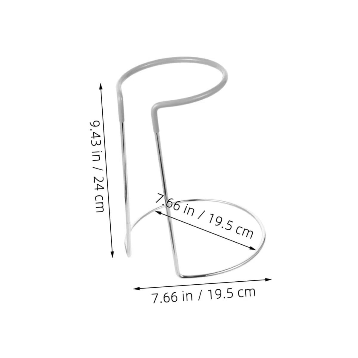 MAGICLULU Supporto Copertura Essiccazione per Pezzi Ferro e 2 Decanter in Grigia Protettiva Bicchieri e Decanter da Vino per Cucina e Casa