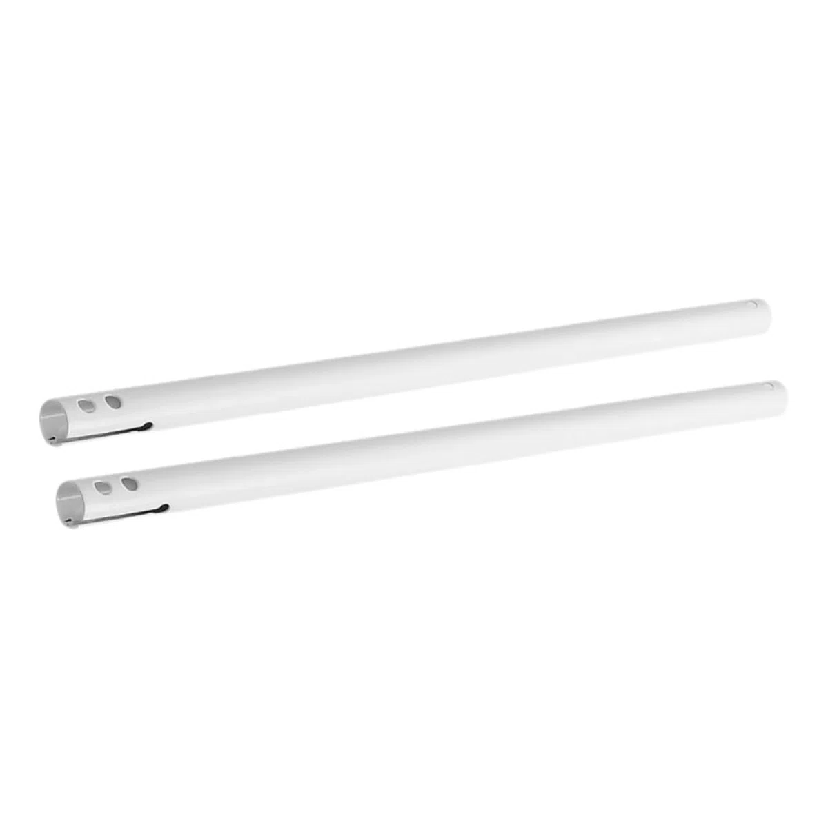 2pezzi Asta Estensione Per Ventilatore Da Design Elegante e Robusto Facile Installazione Per Soffitti e Inclinati