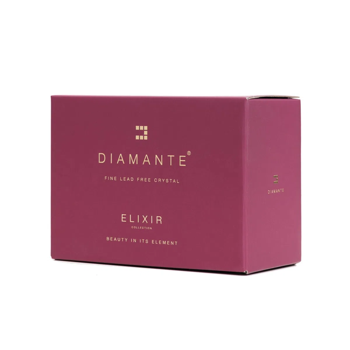 DIAMANTE Mirage - Set di 2 Bicchieri Cognac da Brandy, Effetto Ottico