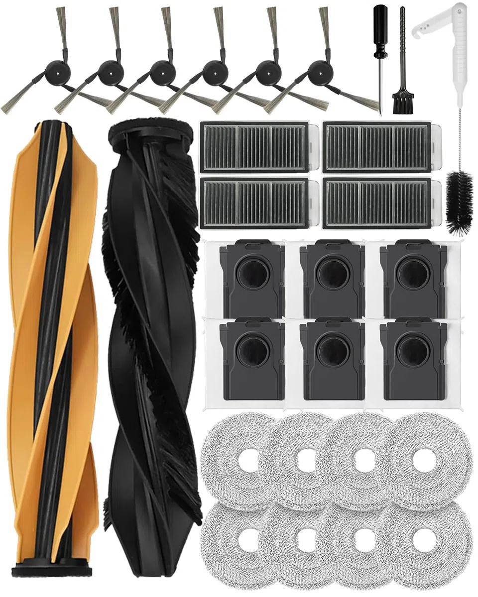 L50s L40s Pro Ultra Accessori per Dreame X50 Ultra Complete/L40s Pro Ultra/L50s Pro Ultra/L50 Pro Ultra/L50 Ultra/X50 Master/Mova V50 Ultra Complete Ricambi 29 Pcs