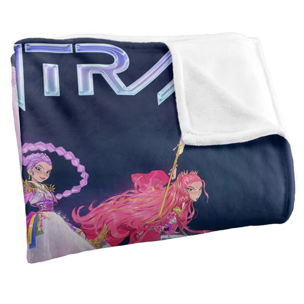 Kpop Demon Hunters Huntrix Honmoon Protectors Silky Touch Super Soft Throw Blanket 152 x 127 cm