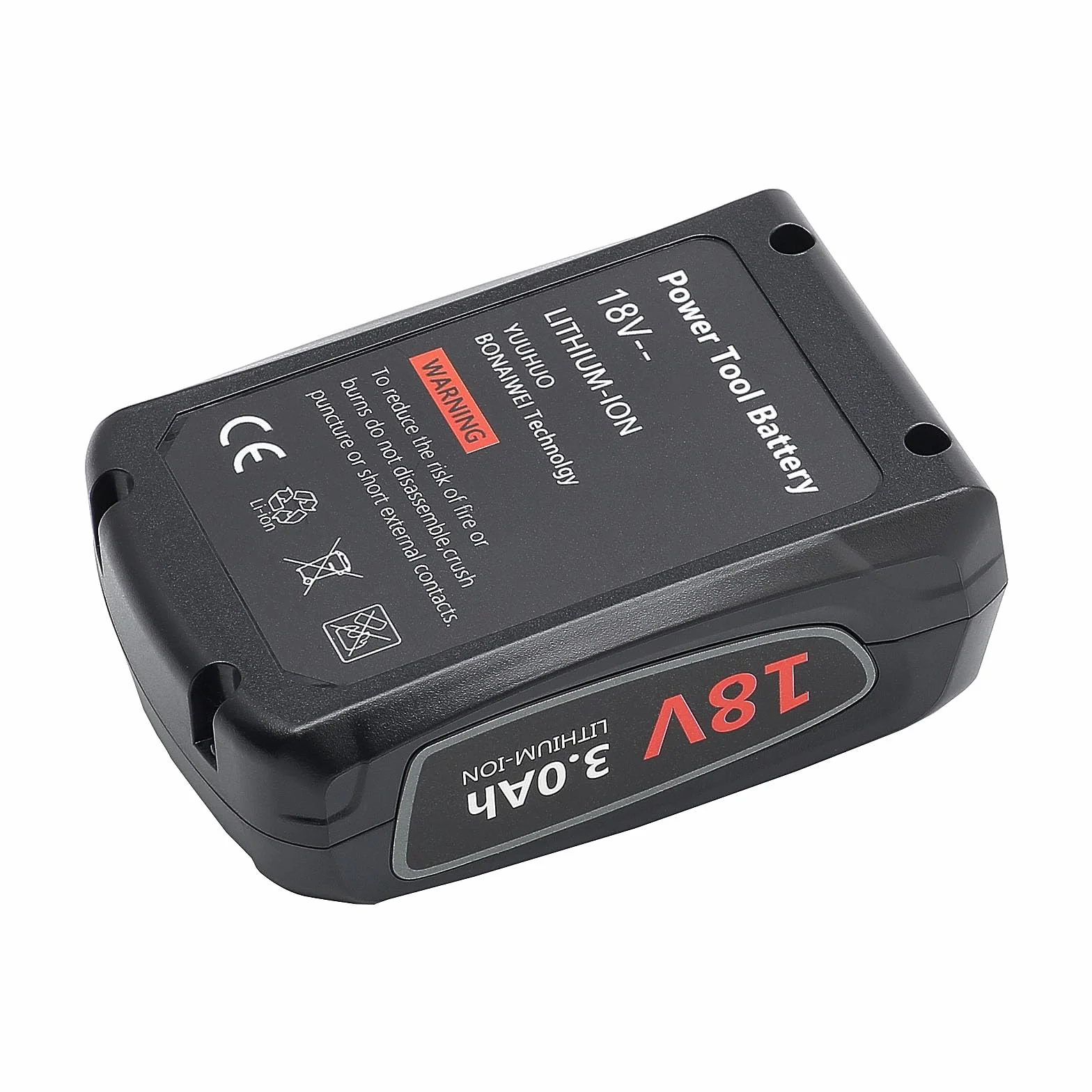 Sostituzione per Bosch 18V Batteria 3.0Ah Li-ion, Compatibile con Bosch Professional BAT609 BAT610 BAT612 BAT618 BAT620 e Aspirapolvere Serie Unlimited