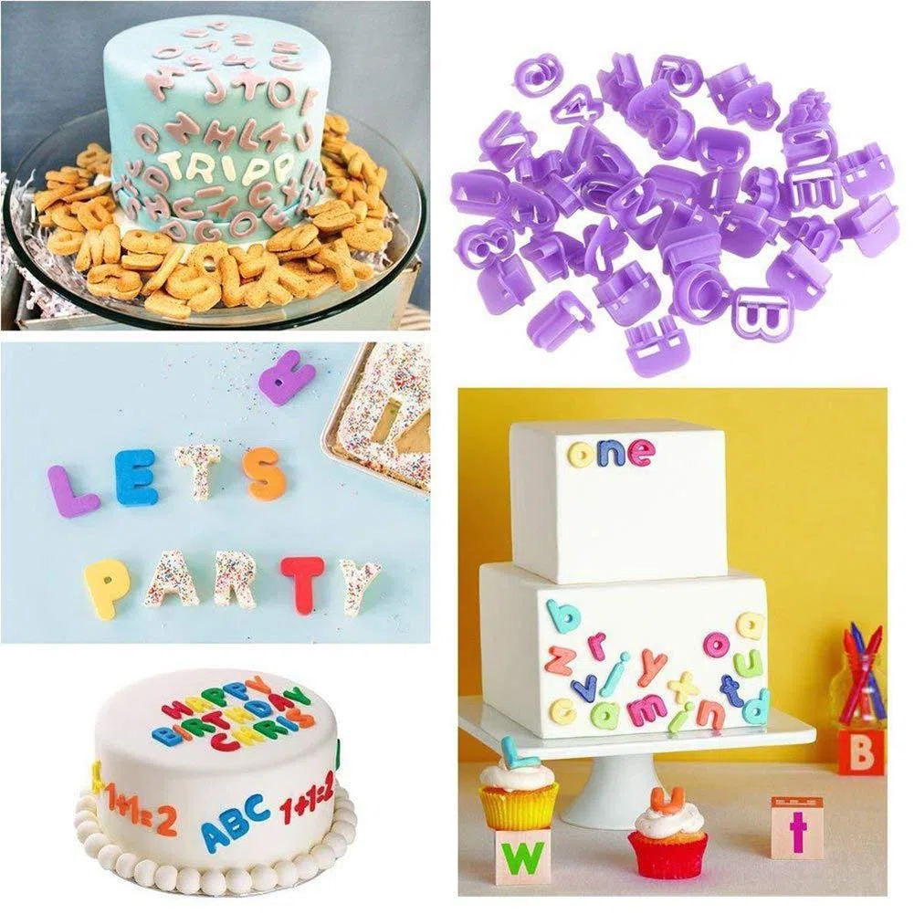 Soleebee 114pz Stampini per Biscotti Attrezzi Pasta per decorare la torta Fondente per dolci da forno Decorazione Attrezzi per glassare per zucchero artigianale per tuffatori Fiocco Set Cutter