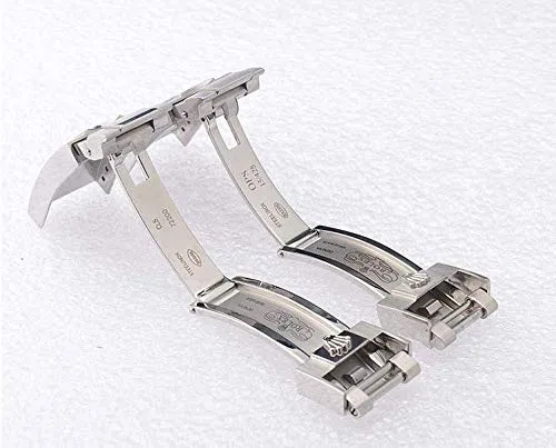 Accessori Fibbia Cinturino in Acciaio con Fibbia A Combinazione 16Mm per Rolex Deepsea Polizia di Stato Daytona-Matte