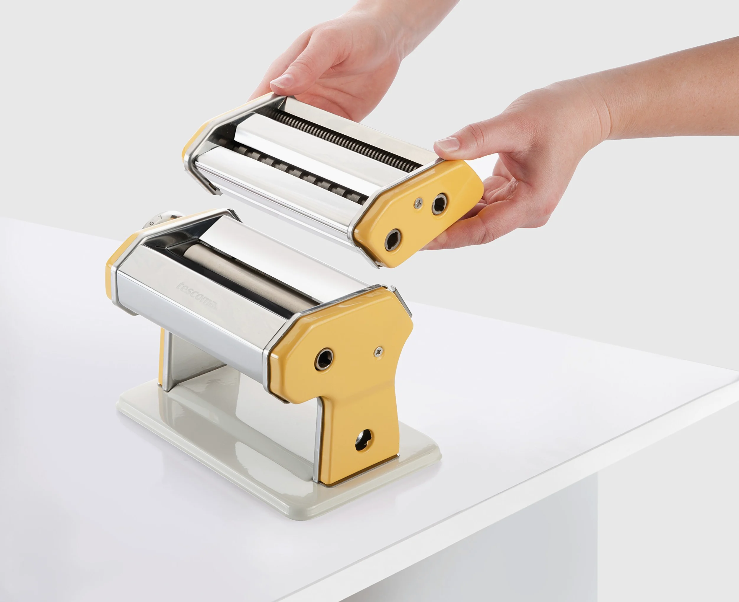 Tescoma 630872 Delicia Macchina per la Pasta, Acciaio 15 x 19 x 36 cm