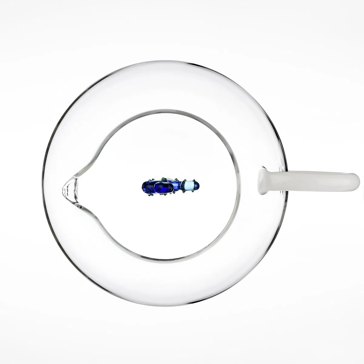 Ichendorf Milano Brocca Cactus Blu | Collezione Desert Plants | 290 cl | Vetro Borosilicato | Fatto a Mano