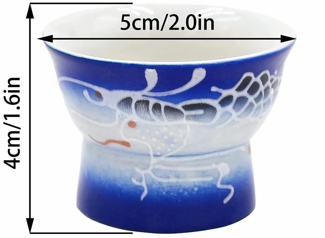 Asiatico sake tazza immagine erotica ceramica giapponese sake tazza 6 tazze adatto per uomini e donne