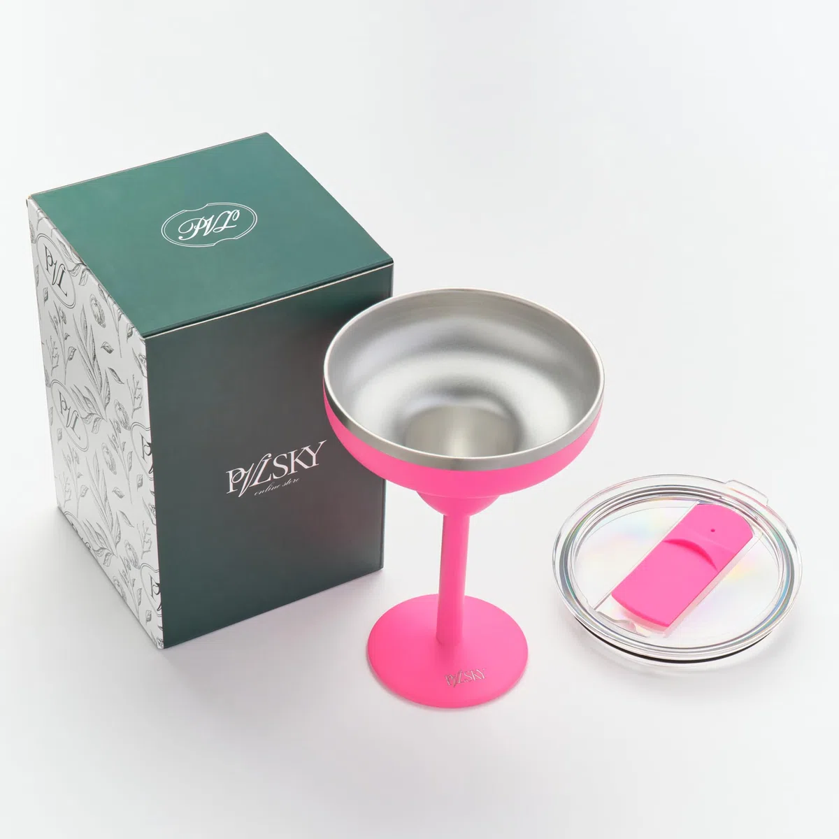 Margarita Bicchiere in acciaio inox | Temperatura isolata per picnic, piscina, spiaggia, terrazza, festa