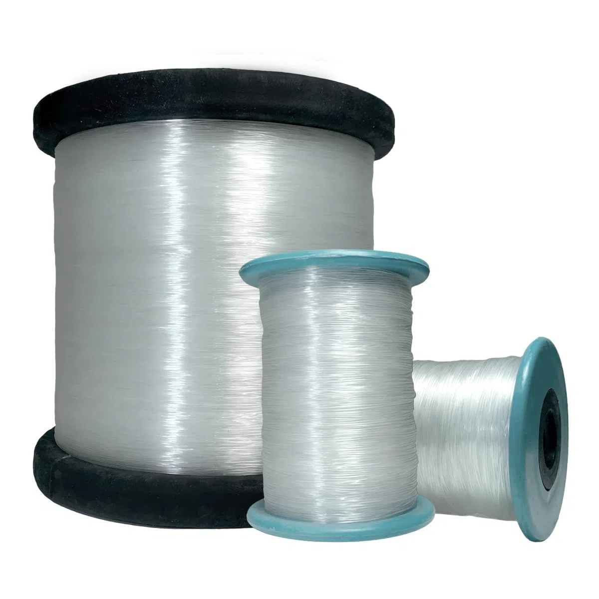 Filo di nylon trasparente (0,7 mm), filo sottile di plastica, filo da pesca, filo di perline per la creazione di gioielli, bracciali, collane e altri lavori artigianali (trasparente 2, 0,7 mm)