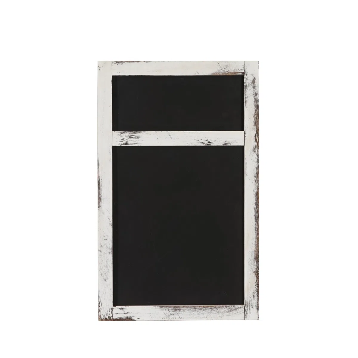Lavagna da parete HWC-C51a decorativa legno paulonia 55x34x2cm - bianco