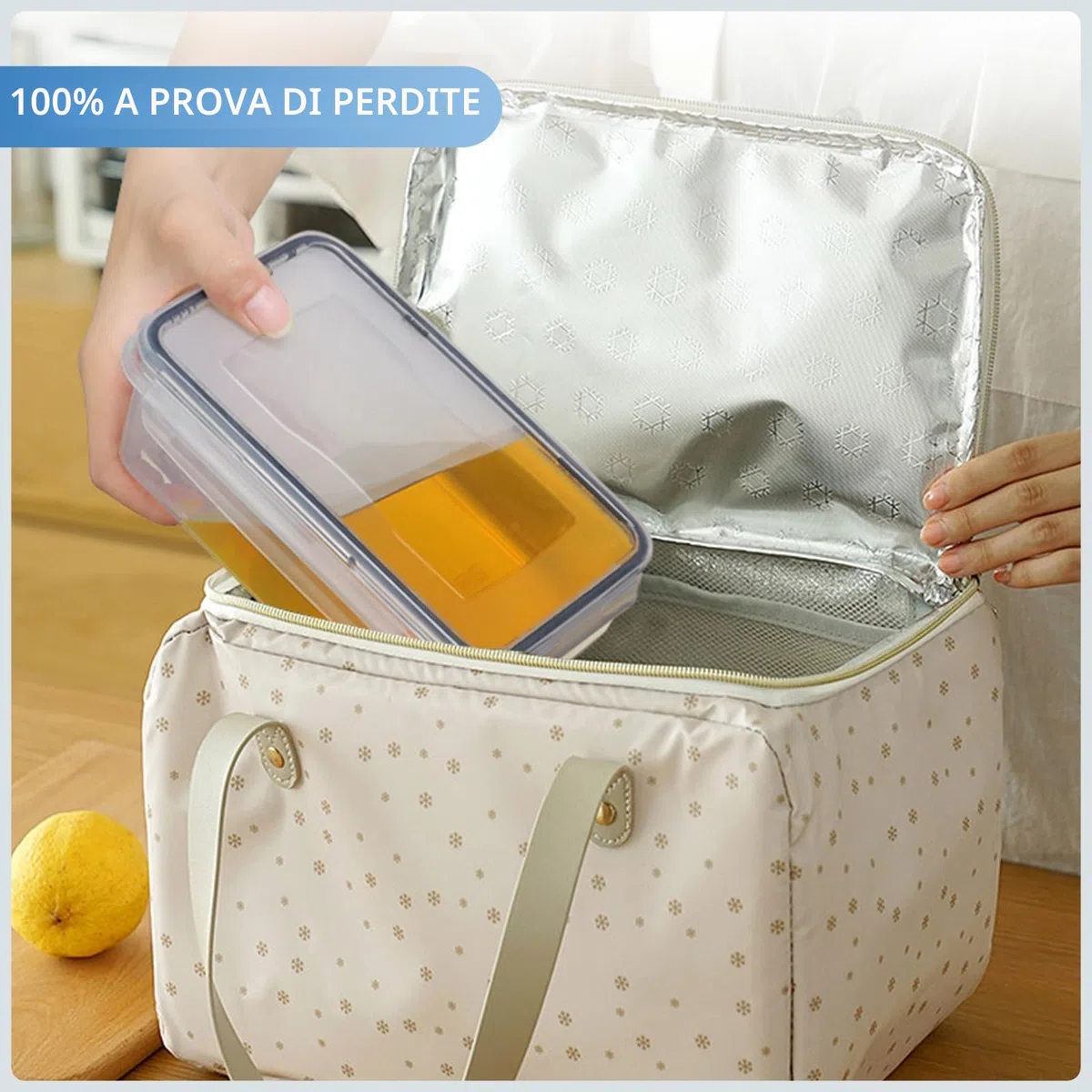 12 Contenitori Ermetici per Alimenti, 6 x1 L + 6 x 500mL, Senza BPA, 100& Ermetica, Portatile