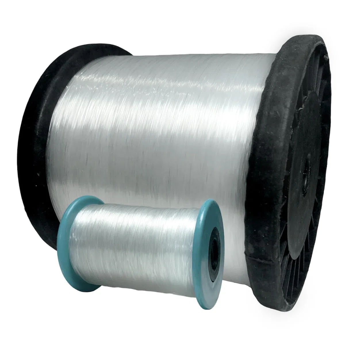 Filo di nylon trasparente (0,7 mm), filo sottile di plastica, filo da pesca, filo di perline per la creazione di gioielli, bracciali, collane e altri lavori artigianali (trasparente 2, 0,7 mm)