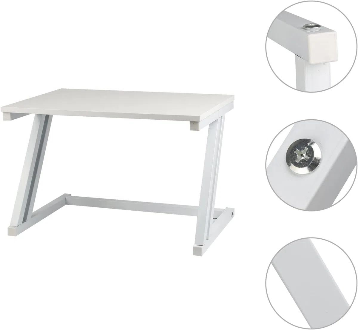 LANTUS Supporto per Forno a Microonde Allungabile,Rack per Forno a microonde Estensibile,Mensola Microonde Allungabile Forno (57 * 38 * 38cm-Z Bianco)